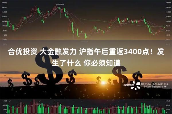 合优投资 大金融发力 沪指午后重返3400点！发生了什么 你必须知道